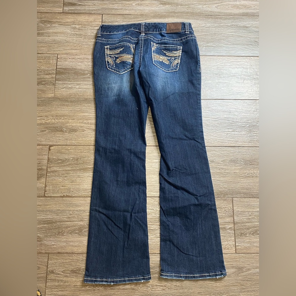 Maurices 7/8 Regular Embellished Boot Cut Jeans - Picture 7 of 9
